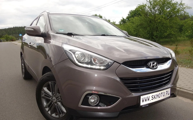 Hyundai ix35 cena 55900 przebieg: 99317, rok produkcji 2014 z Szczuczyn małe 704